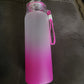 SALE 17 oz Pink Glass Ombre