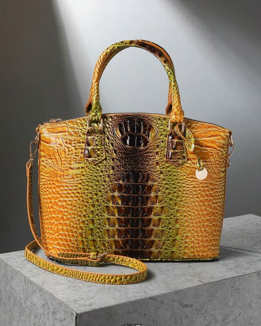 Faux Alligator Handbags