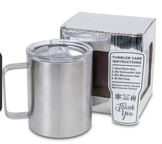 16oz Stainless Steel Coffee Mug